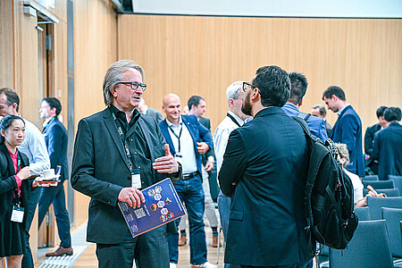 people talking at the FKFS Conference