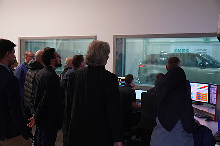 Demonstrations in the FKFS Center for Climate Comfort