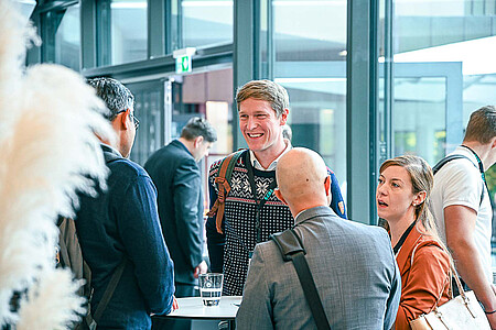 people talking at the FKFS Conference